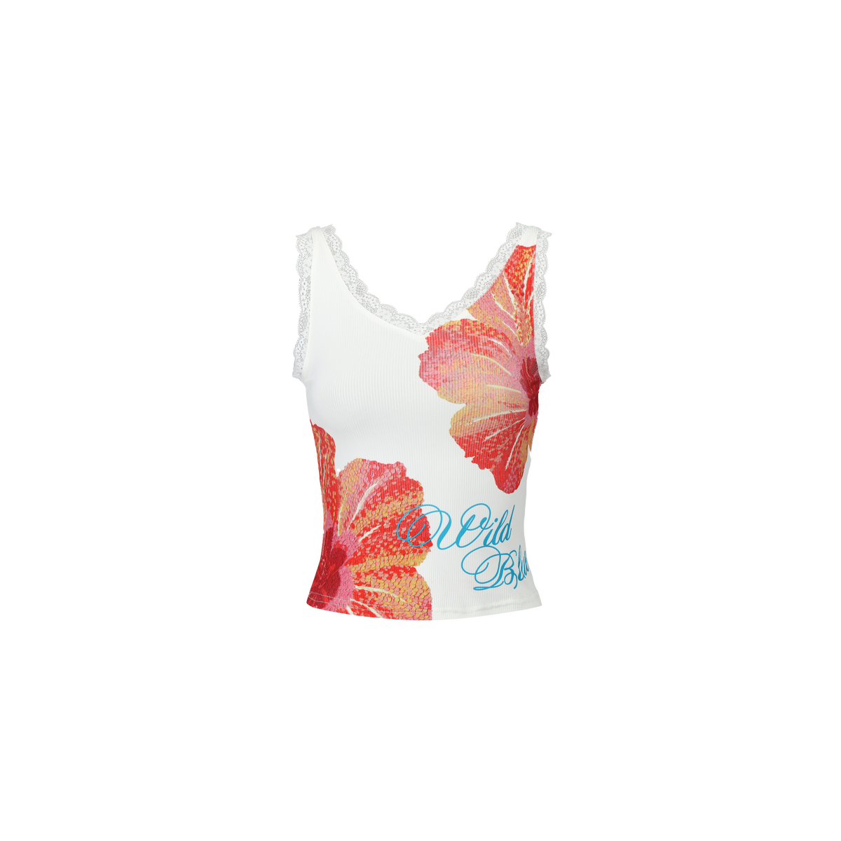 Buppha Tank Top - Peach pansy