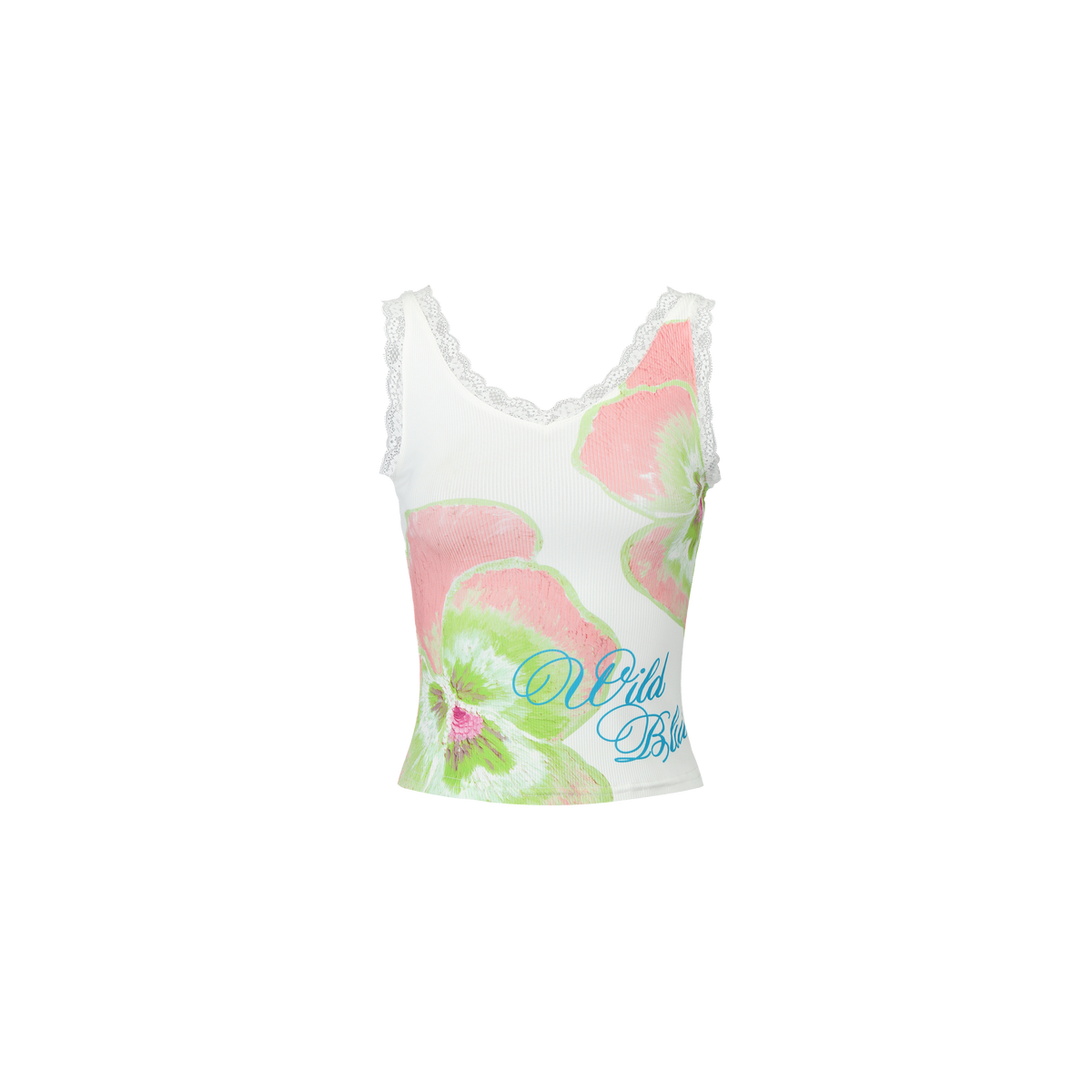 Buppha Tank Top - Pink pansy