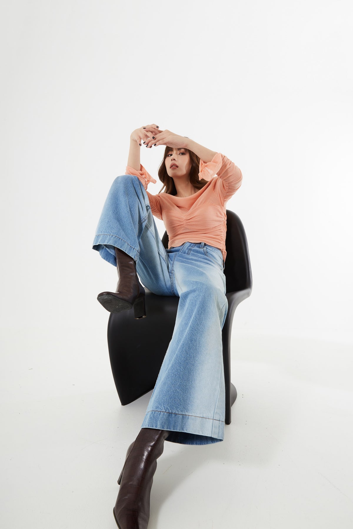 Gina Ruffle Top
