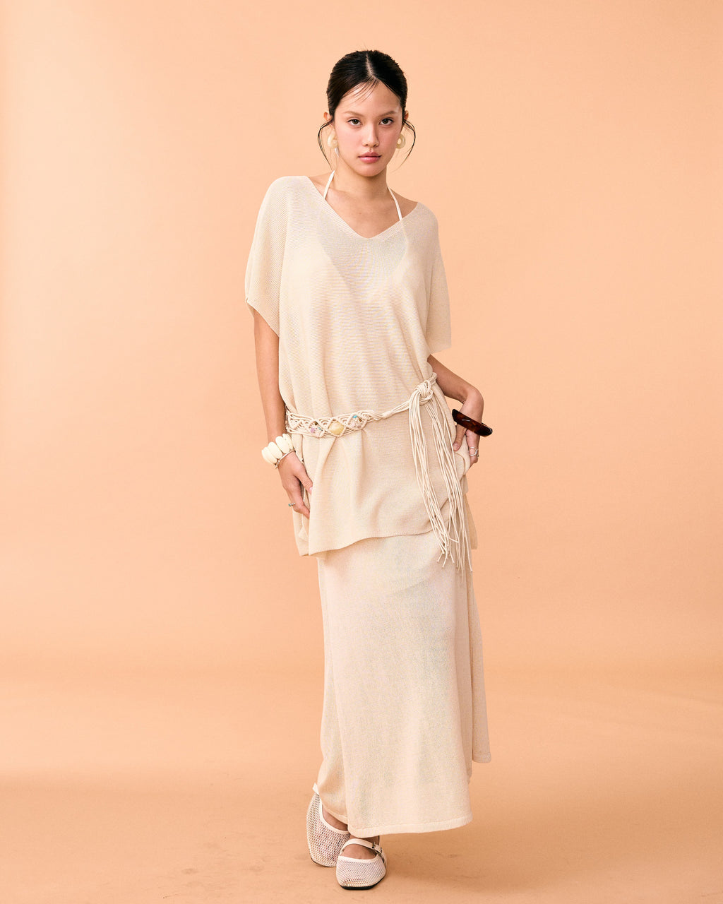 Airy Knit Set