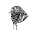 Picnic Girl cap - Black Gingham