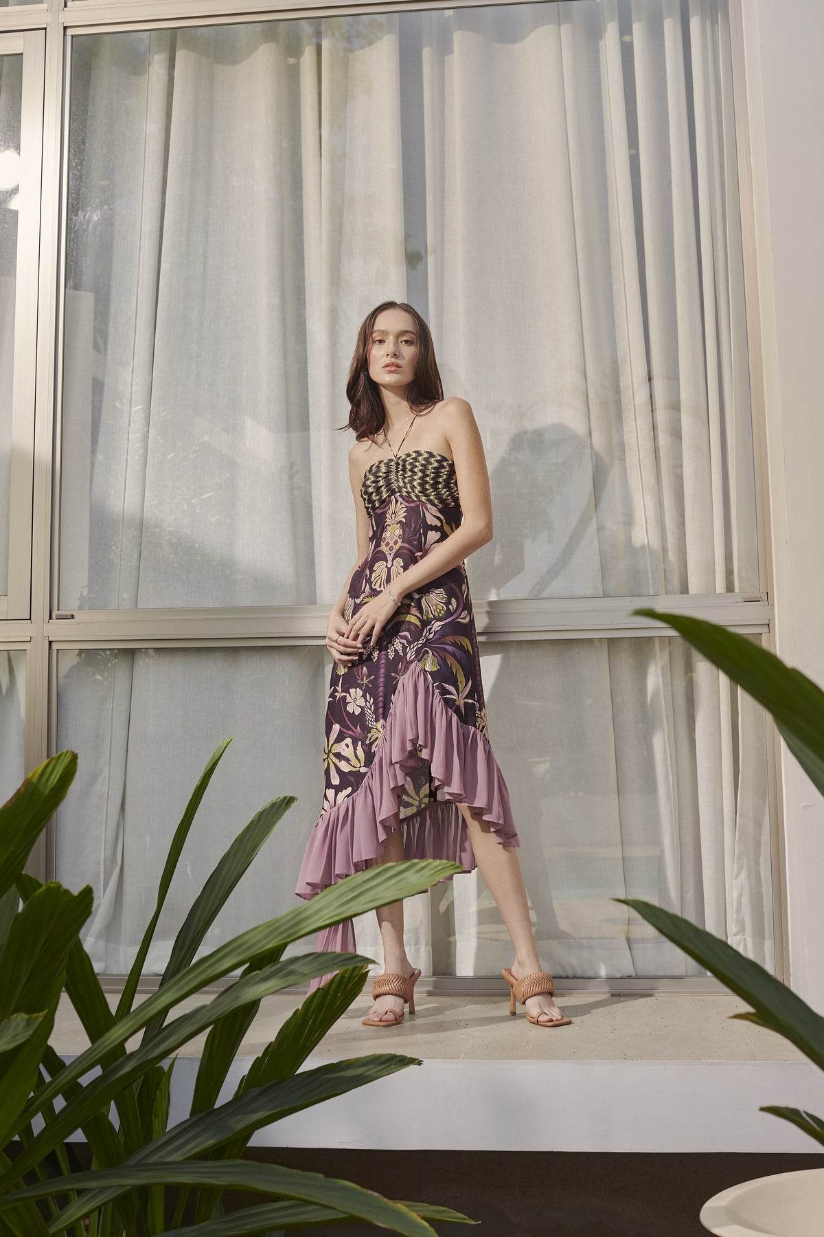 Pina Dress (Rose Wood)