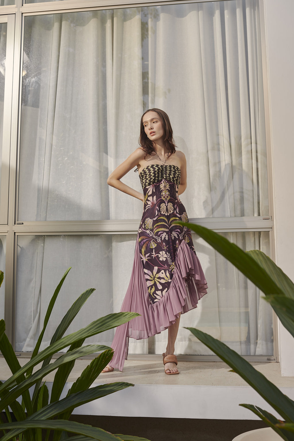Pina Dress (Rose Wood)