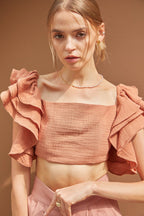 Camellia Crop Top