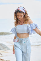 Camellia Crop Top