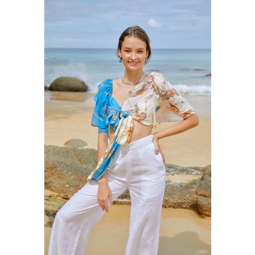 Gia Bow Tie Top