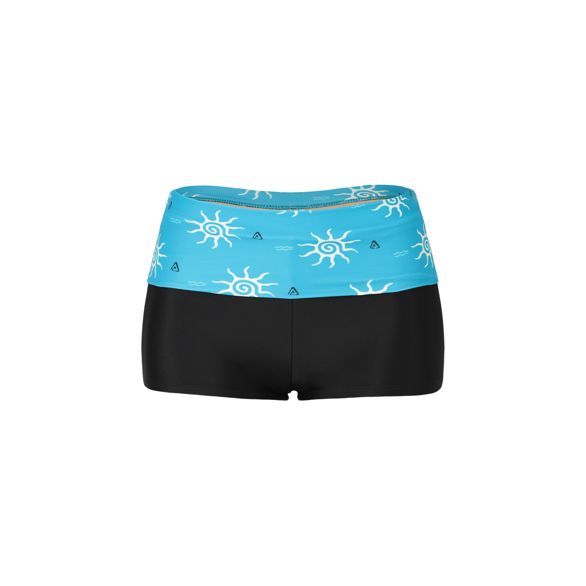 Sun spiral Shorts - turquoise
