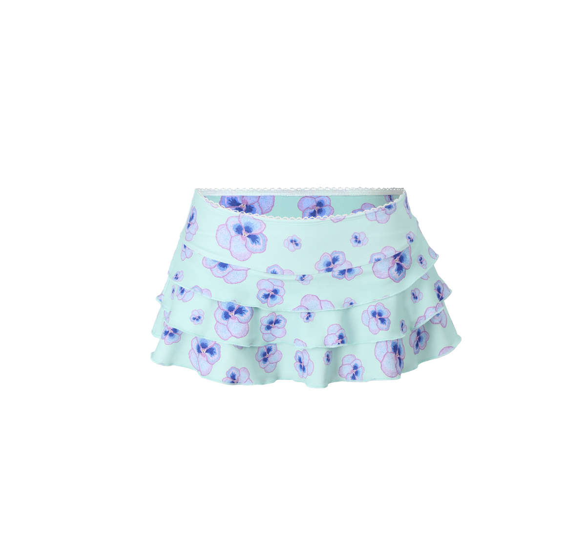 bunga Skirt - Blue